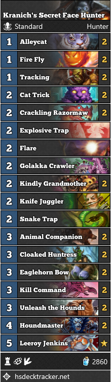Kranich’s Secret Face Hunter