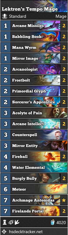 Lektron’s Tempo Mage