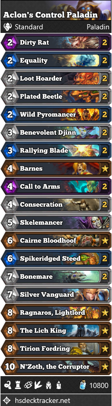 Aclon’s Control Paladin