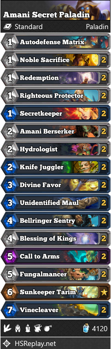 Amani Secret Paladin