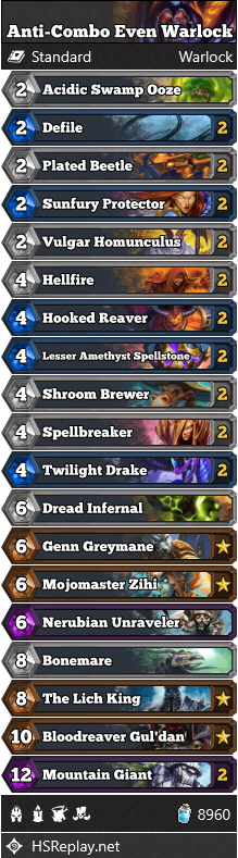 Anti-Combo Even Warlock