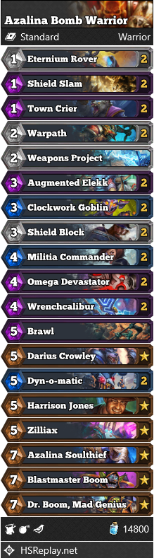 Azalina Bomb Warrior
