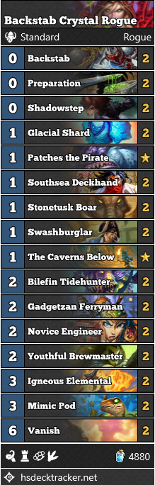 Backstab Crystal Rogue