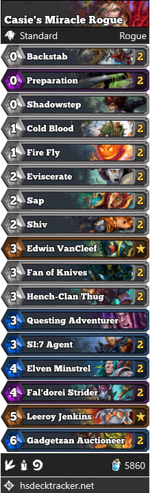 Casie’s Miracle Rogue