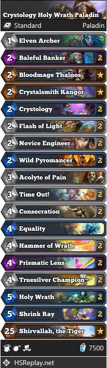 Crystology Holy Wrath Paladin