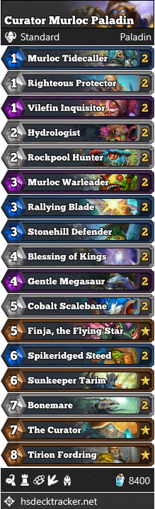 Curator Murloc Paladin
