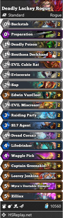 Deadly Lackey Rogue