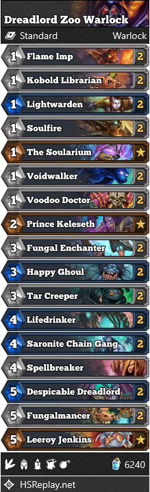 Dreadlord Zoo Warlock