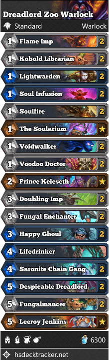 Dreadlord Zoo Warlock