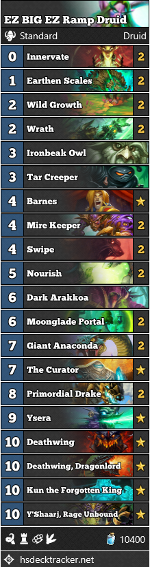 EZ BIG EZ Ramp Druid