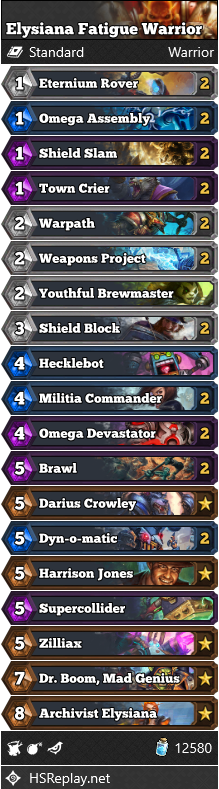 Elysiana Fatigue Warrior
