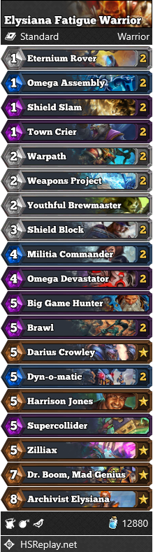 Elysiana Fatigue Warrior