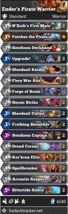 Ender’s Pirate Warrior
