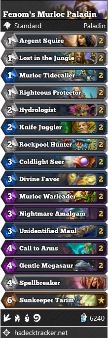 Fenom’s Murloc Paladin