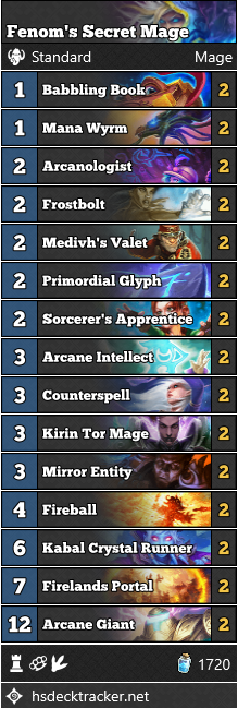Fenom’s Giants Secret Mage