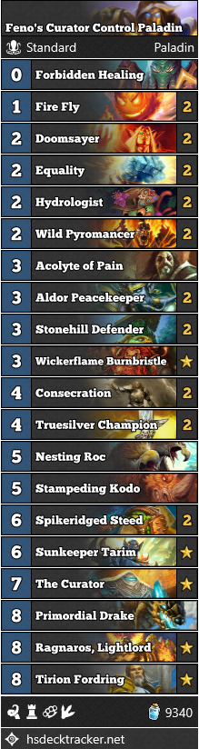 Feno’s Curator Control Paladin