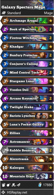 Galaxy Specters Mage