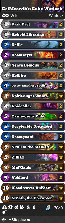 GetMeowth’s Cube Warlock