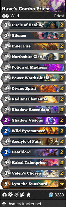 Haze’s Combo Priest