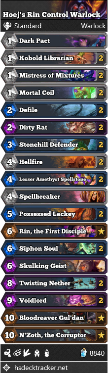 Hoej’s Rin Control Warlock