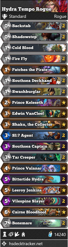 Hydra Tempo Rogue