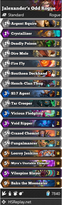 Jalexander’s Odd Rogue