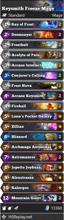 Keysmith Freeze Mage