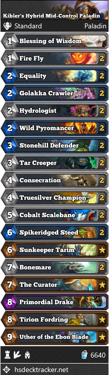 Kibler’s Hybrid Mid-Control Paladin