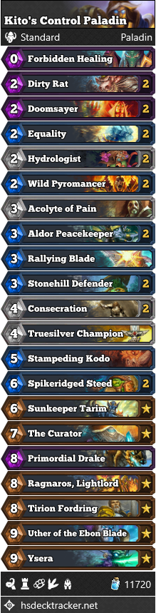 Kito’s Control Paladin