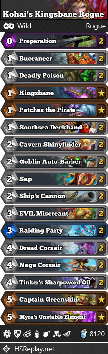 Kohai’s Kingsbane Rogue