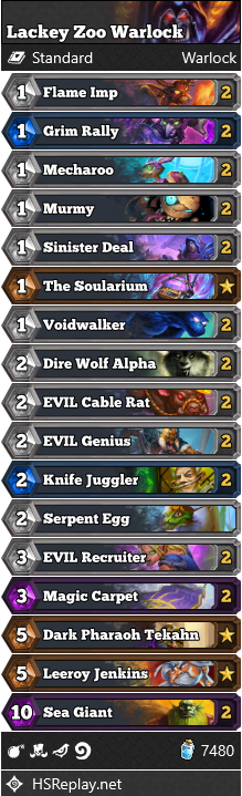 Lackey Zoo Warlock
