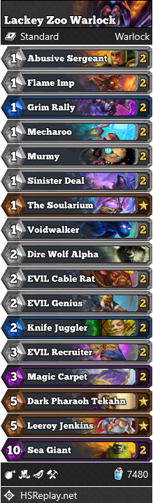 Lackey Zoo Warlock