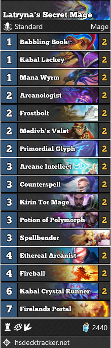 Latryna’s Secret Mage