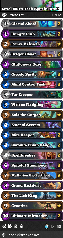 Level9001’s Tech Spiteful Druid