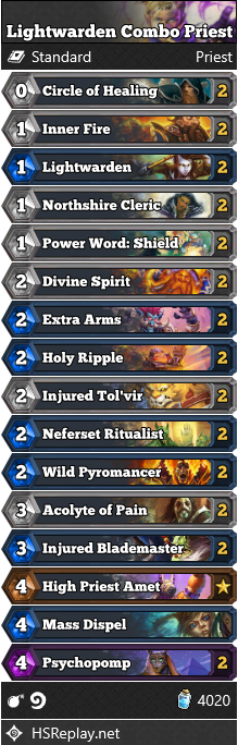 Lightwarden Combo Priest