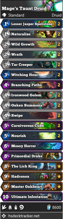 Mage’s Taunt Druid