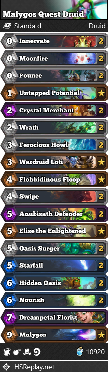 Malygos Quest Druid