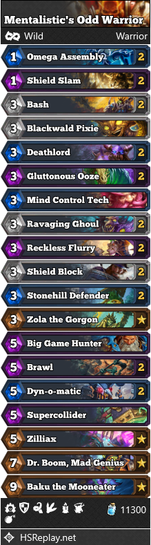 Mentalistic’s Odd Warrior