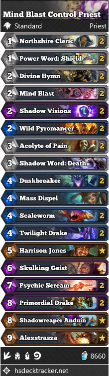 Mind Blast Control Priest