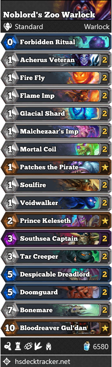 Noblord’s Zoo Warlock