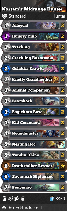 Nostam’s Midrange Hunter