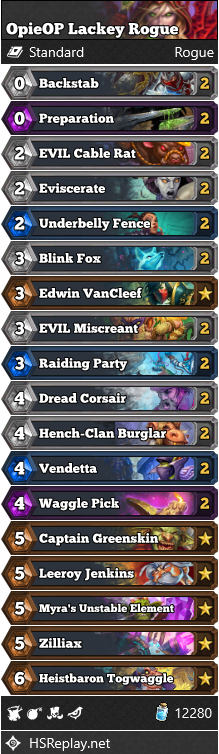 OpieOP Lackey Rogue