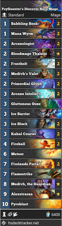 PsyGuenter’s Discover Burn Mage