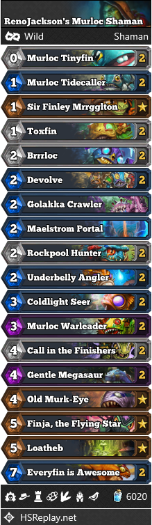 RenoJackson’s Murloc Shaman