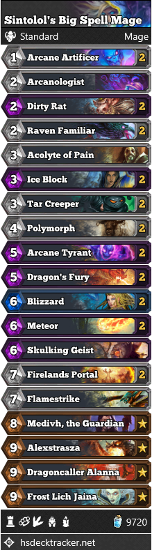 Sintolol’s Big Spell Mage