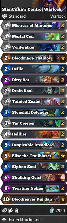 StanCifka’s Control Warlock