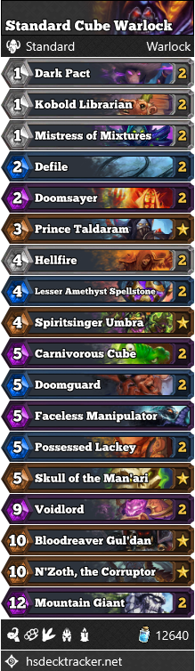 Standard Cube Warlock