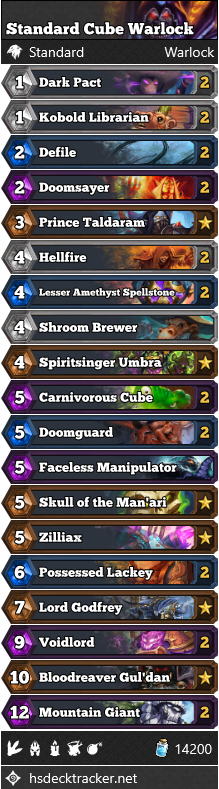 Standard Cube Warlock