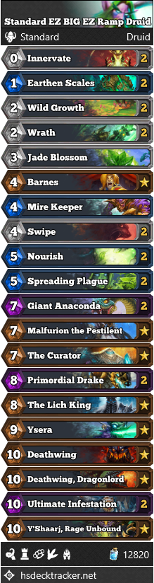 Standard EZ BIG EZ Ramp Druid