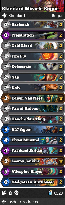 Standard Miracle Rogue